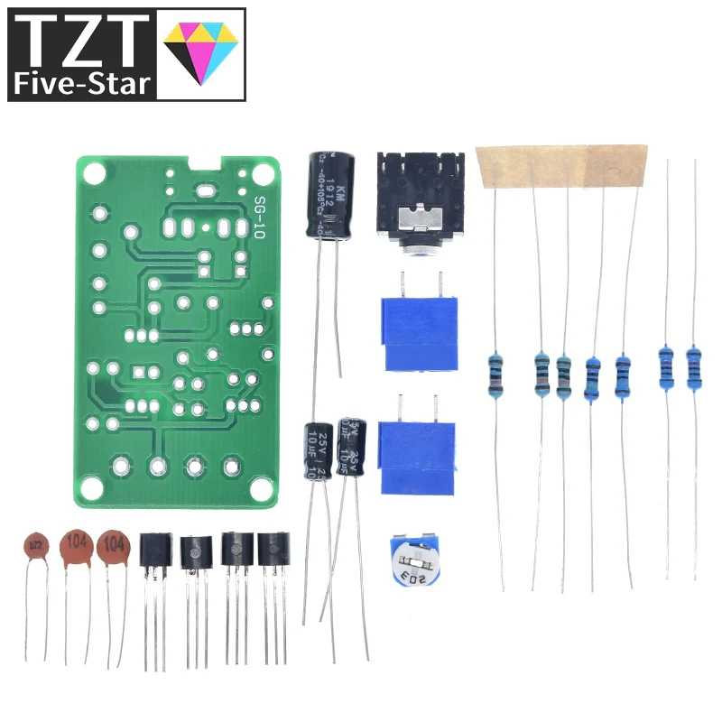 White Noise Signal Generator DIY Kit Electronic Kit 2-Channel Output for Burn-in Test Therapy on Insomnia Noise Generator