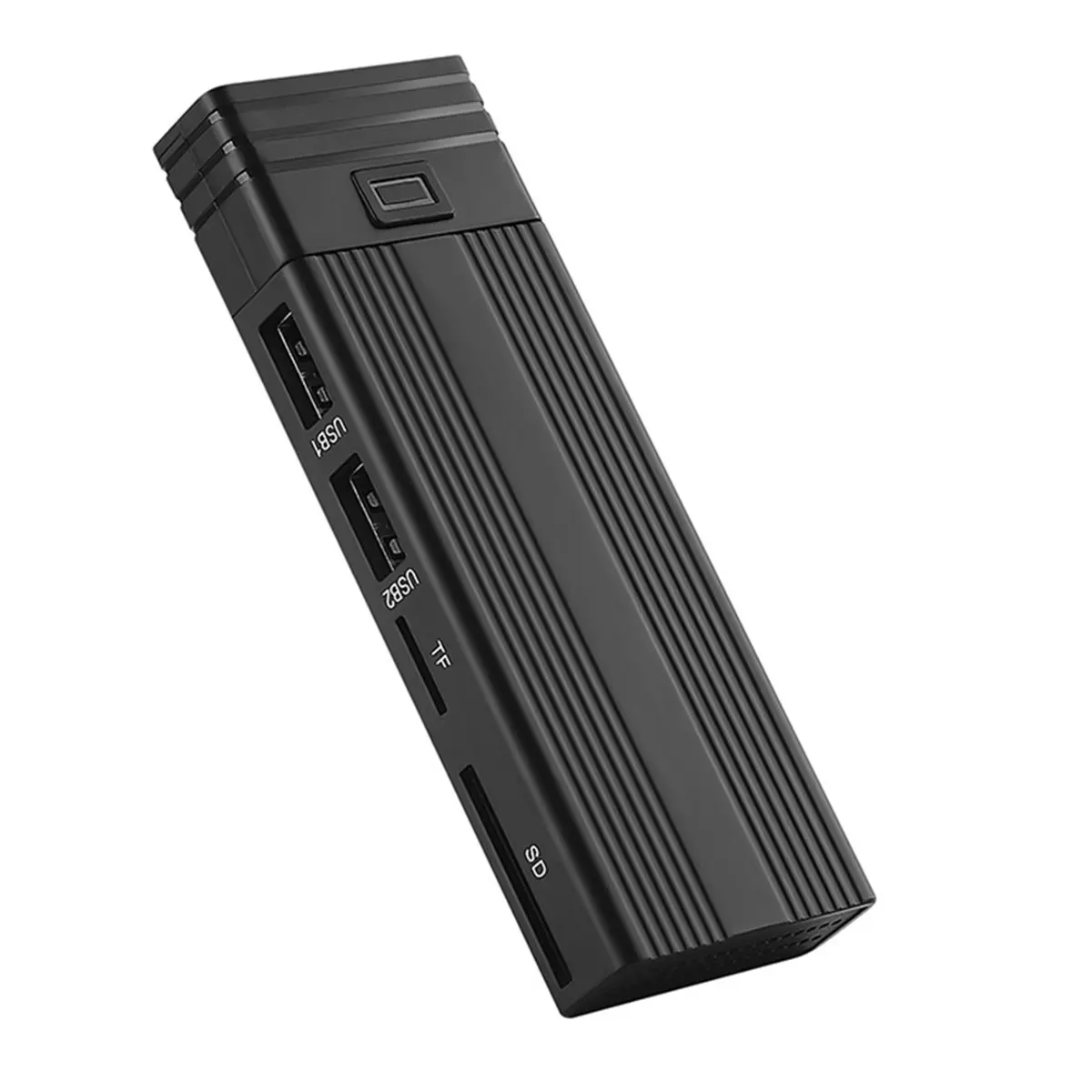 A48U 10Gbps Aluminum 5 in 1 USB C Hub M.2 NVMe NGFF SSD Enclosure NVMe Case Box SD TF Card Reader Type C HUB Dock