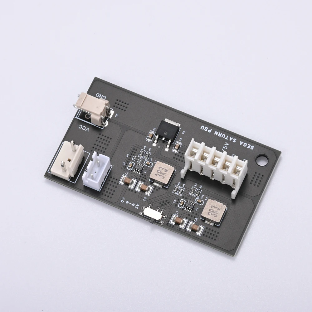 Schwarzes USB-C 12V3A Netzteil-Ersatzmodul für SEGA Saturn Spielkonsole