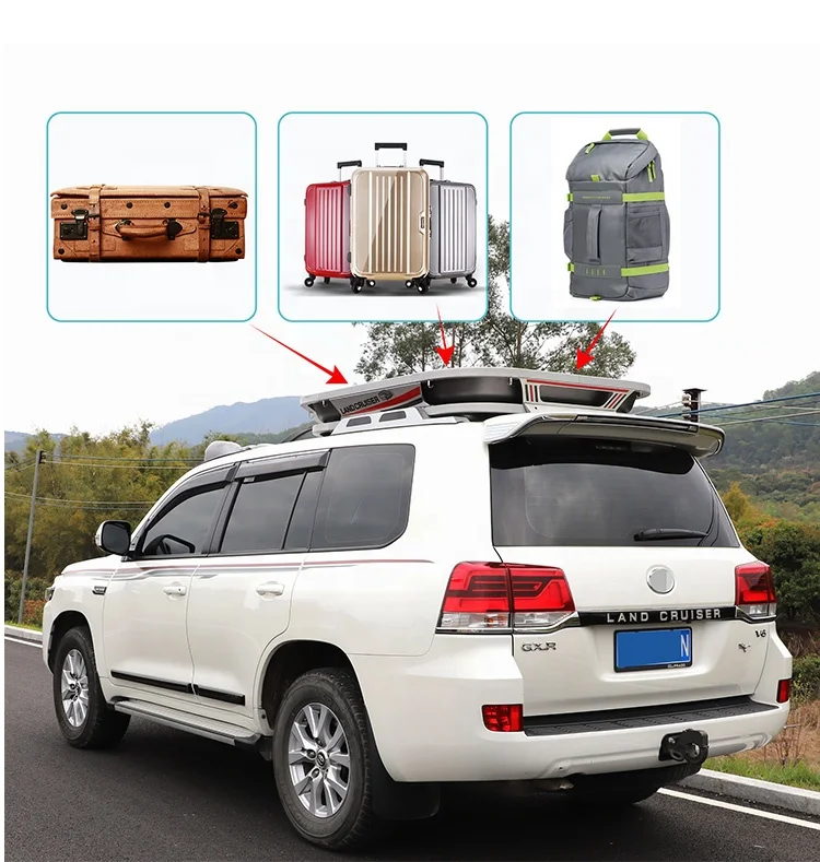 High Load Bearing Aluminum Car Luggage Roof Racks for  Land Cruiser fj Cruiser Roof Rack custom