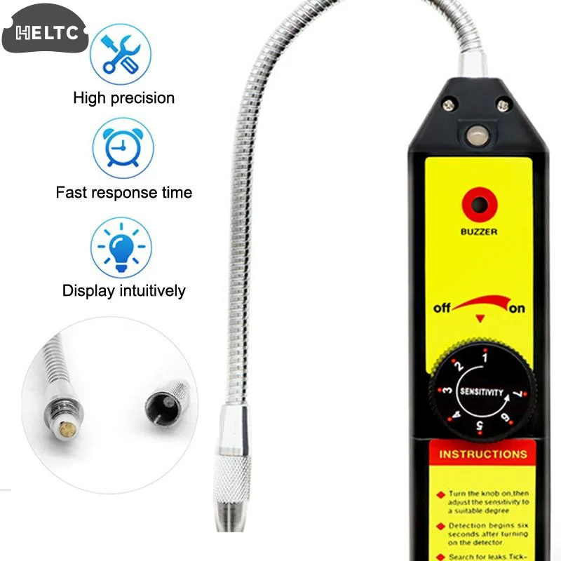 1PCS Refrigerante Gas HVAC Condizionatore D'aria Tester Strumento WJL-6000 Freon Rilevatore di Perdite Alogeno Rilevatore di Perdite R22 R410A R134A R1234YF