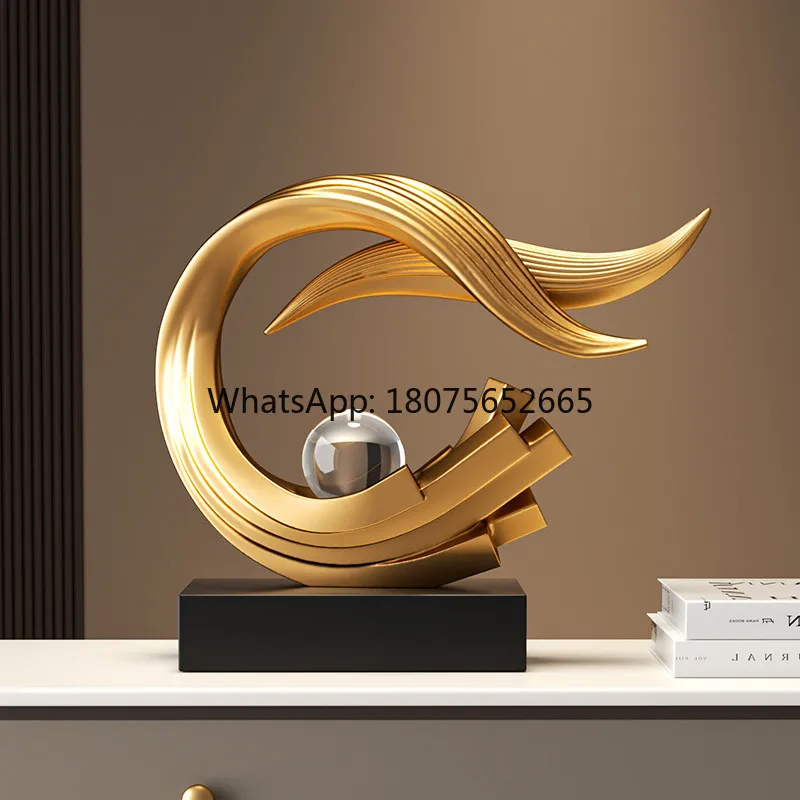 Feng sheng shui qi ornaments classy niche office tv cabinet wine cabinet decorations