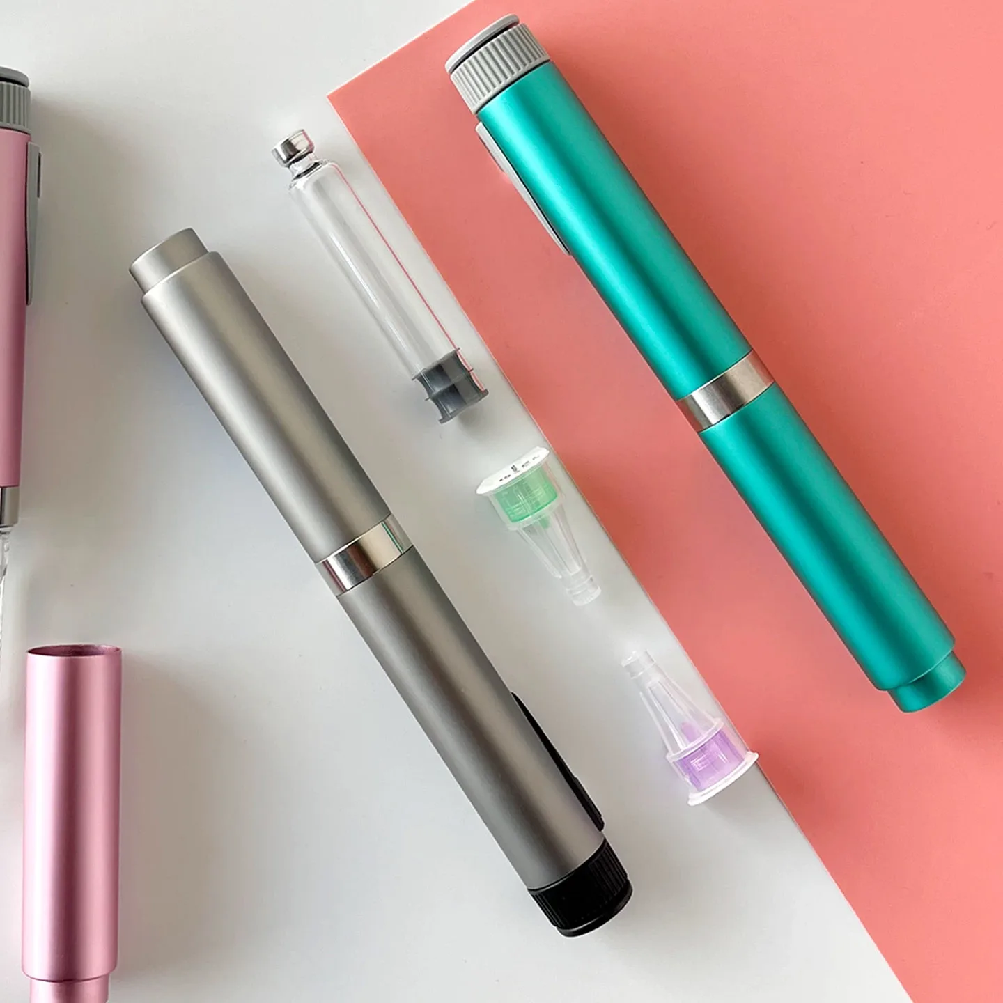 

Multi-use Reusable Injection Pen 3ml Empty Cassette Bottles Cartridges Pen Tips Sterile Individual Packaging Medical Aesthetics
