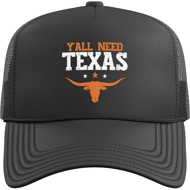 Texas Women Kids Men Boys Girls Youth Teen Trucker Hat With Adjustable Mesh Back