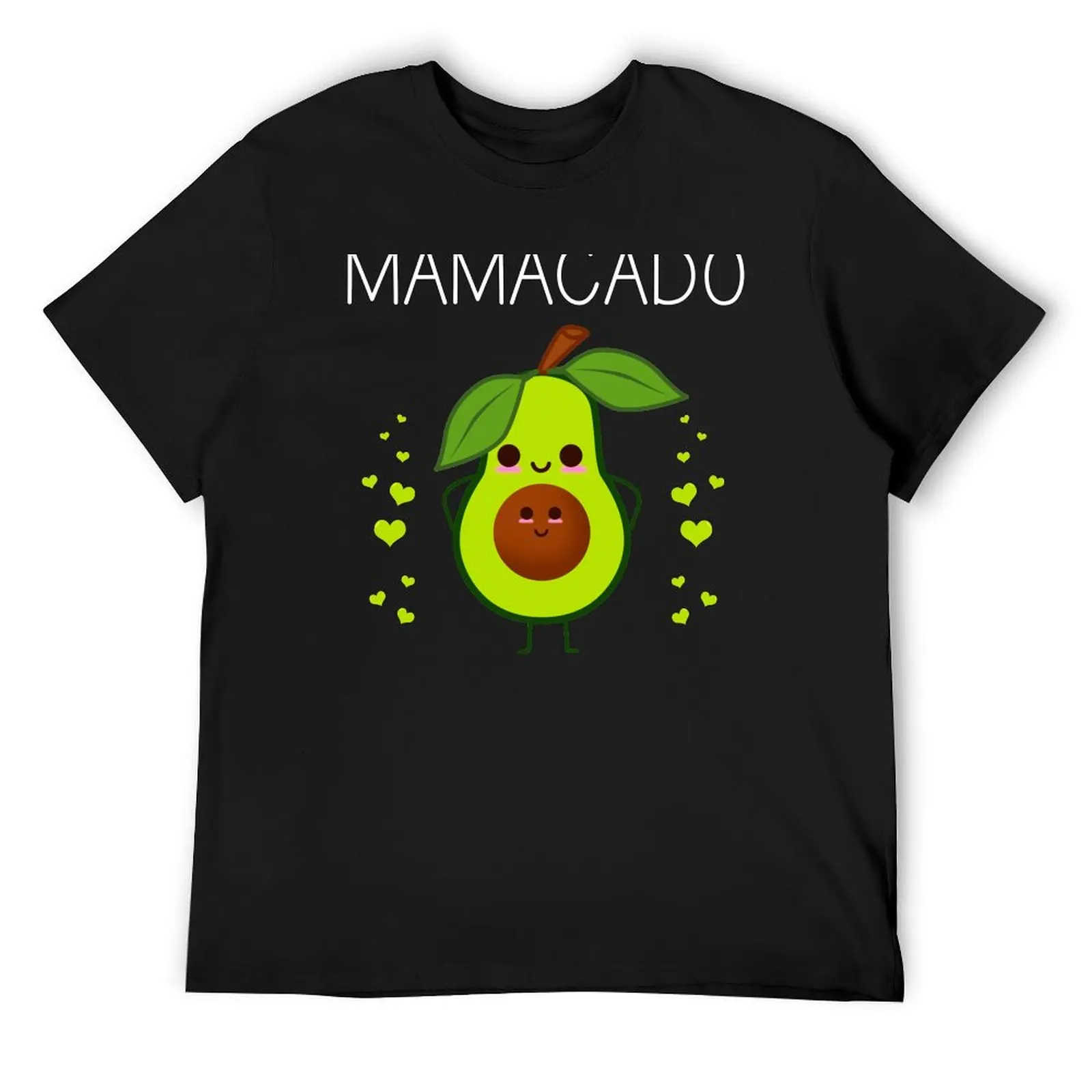 Mamacado Pregnant Funny Pregnancy Avocado Cute Adorable T-Shirt plus sizes plain mens clothing