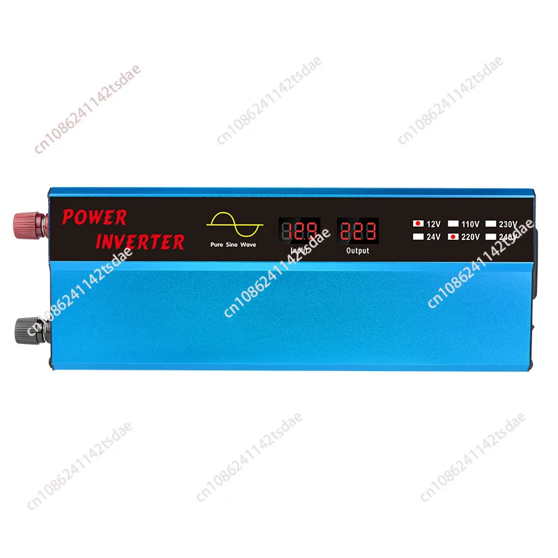2000W Sine Wave Inverter Digital Display Dual USB Car i Intelligent Temperature Control