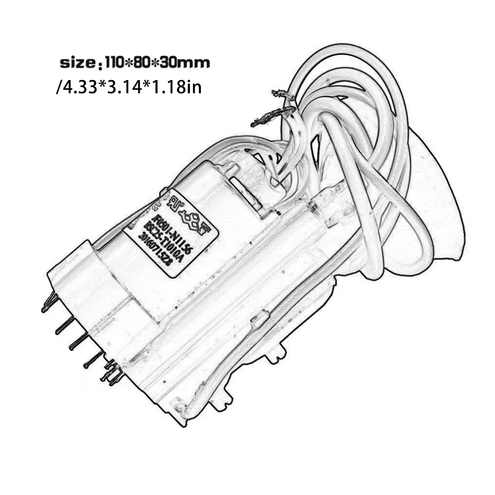 250W 12-30V ZVS Flyback Driver Module Ignition Coil Induction Heating Power Supply Board Tool Kit Generator Board