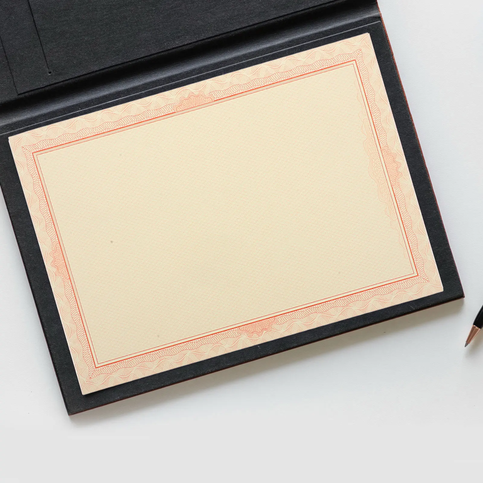 

20Pcs Certificate Paper A4 Blank Printer Friendly Resume Diploma Award Stationery Paper for School Business Document Cardstock