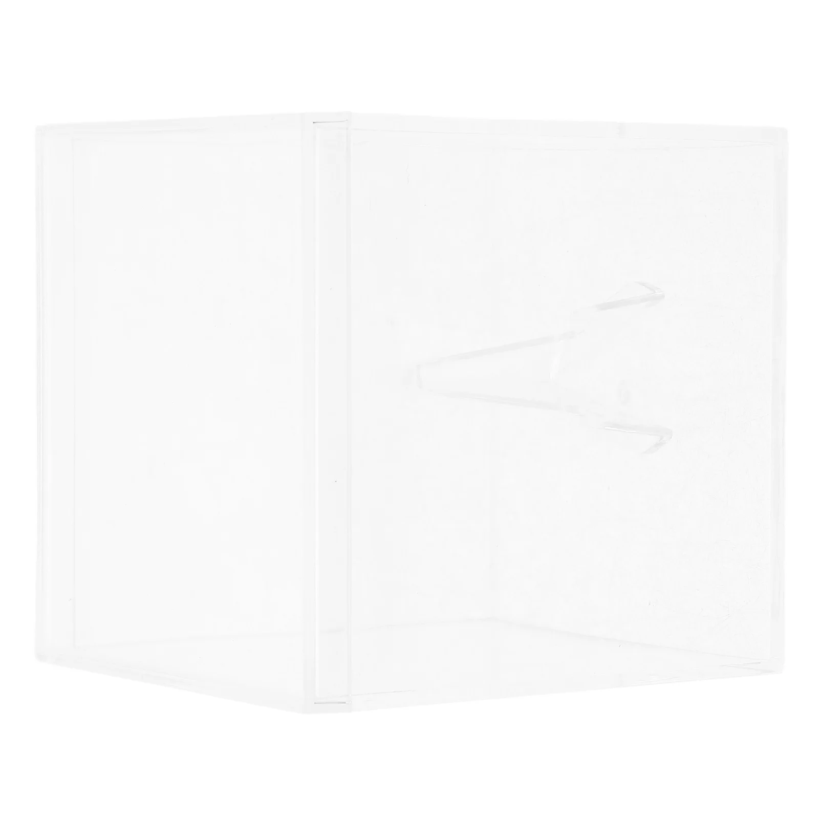Caja de almacenamiento de púas de guitarra acrílica, funda protectora suave, organizador portátil para viajes, conciertos, soporte para púas de guitarra