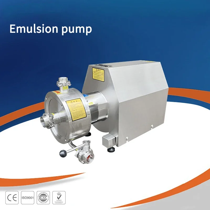 

SRH-1-100 Electric High Shear Emulsification Pump Stainless Steel Single-Stage High-Speed Homogeneous Mix Shearing Pumps 2.2KW