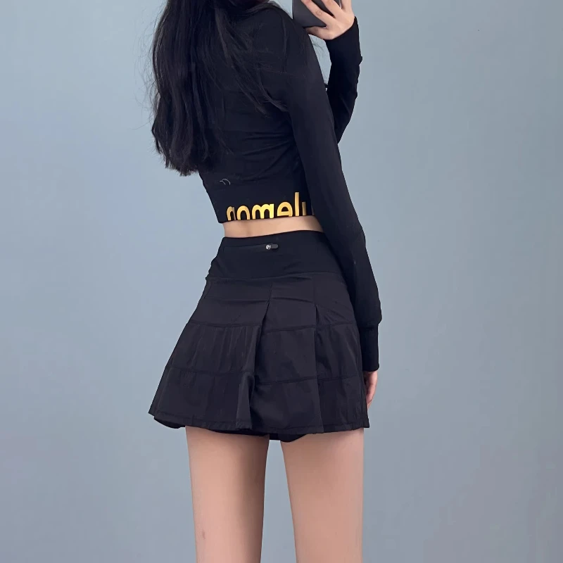 

Gym Golf Running Skirt Women's Pleated Skirt Sports Fitness High Waist Gym Skirt Fitness Skirt