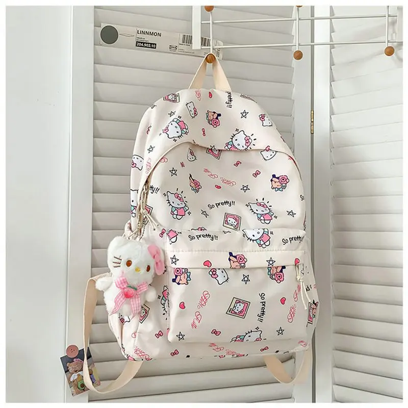 

mochila Hello Kitty backpack for junior high school students cute cartoon fashion school bag large capacity school bag for women