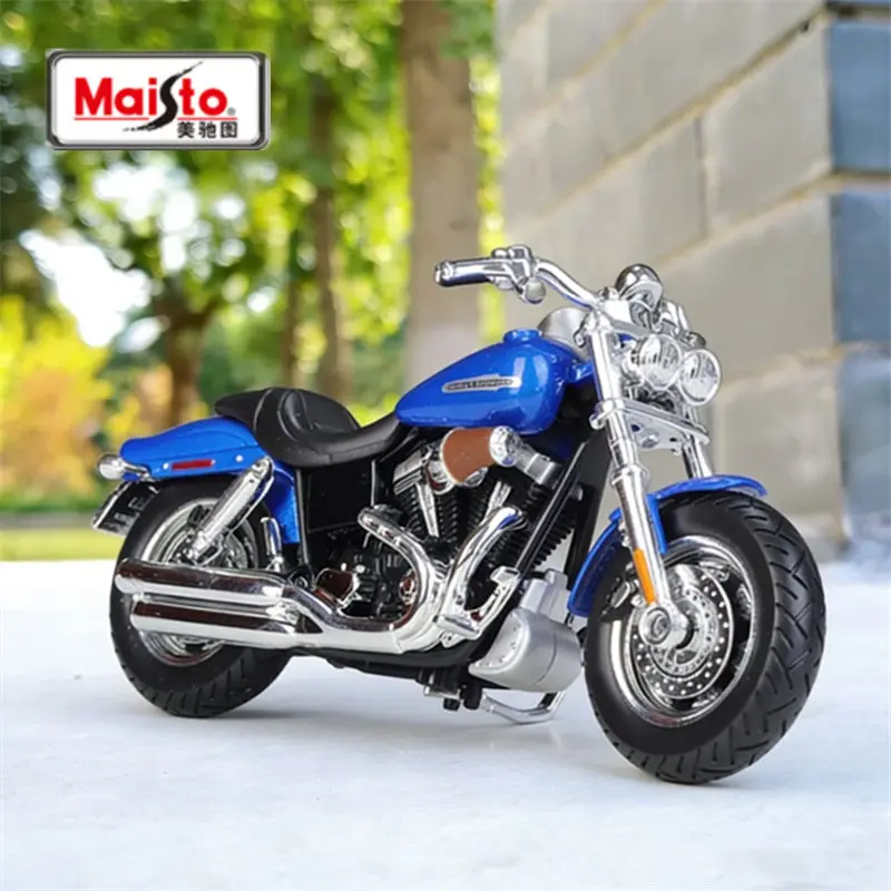 

Maisto 1:18 Harley 2009 FXDFSE CVO Fat Bob Alloy Sports Motorcycle Model Diecast Metal Street Leisure Motorcycle Model Kids Gift