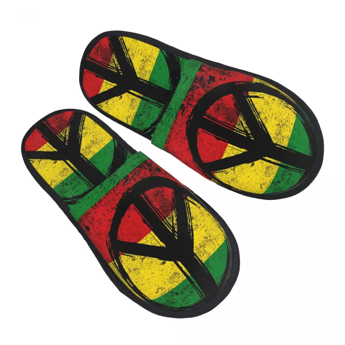 Memory Foam Slippers Women Soft Warm Reggae House Slippers