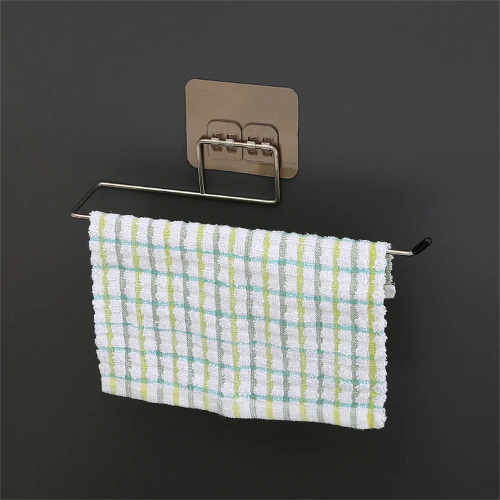 Toilet Paper Holder Bathroom Storage Paper Towel Holder Kitchen Wall Hook Toilet Paper Stand Home Organizer Toilet Accessories