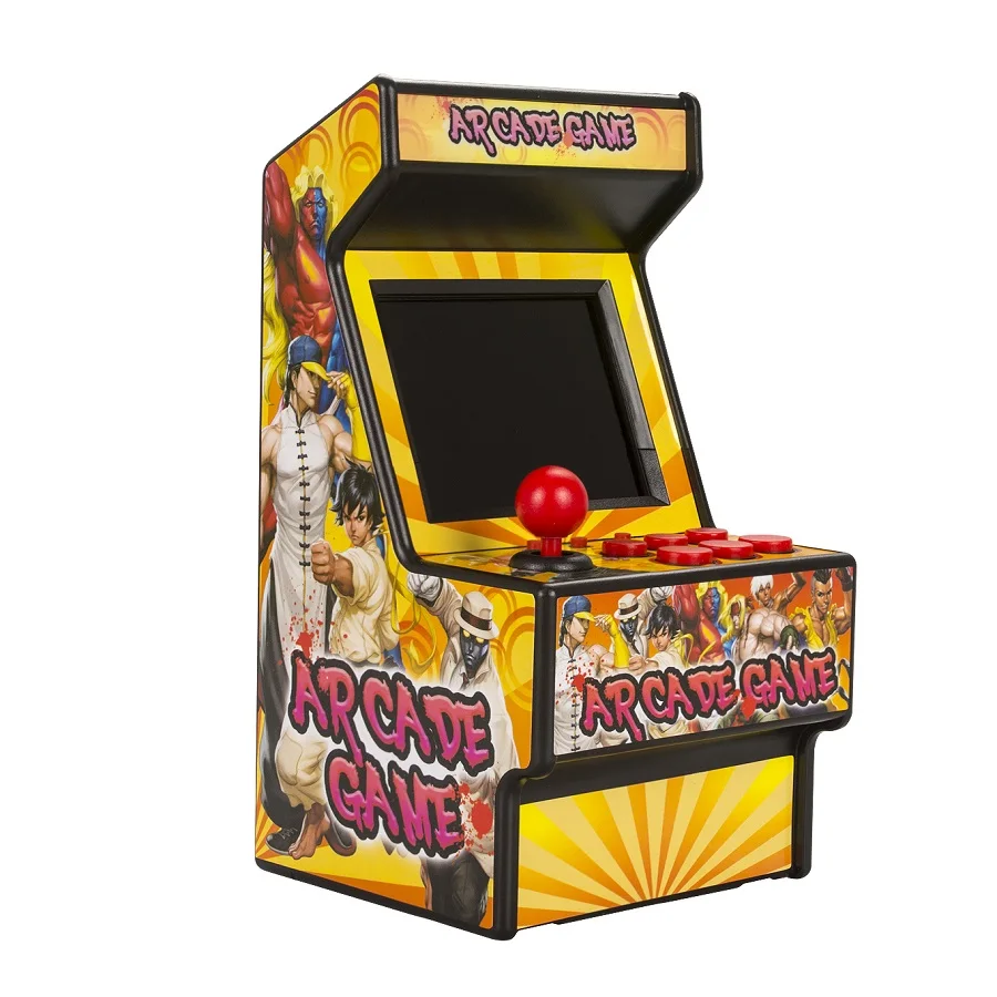 ミニアーケードゲームコンソール2.8インチ内蔵で156レトロゲーム16