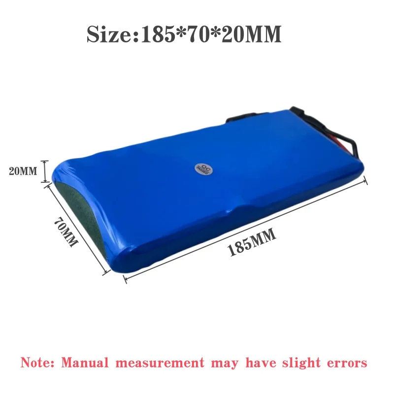 10S1P high-quality 36V 3500mAh 18650 Rechargeable Lithium Battery Pack Belt BMS with Charger