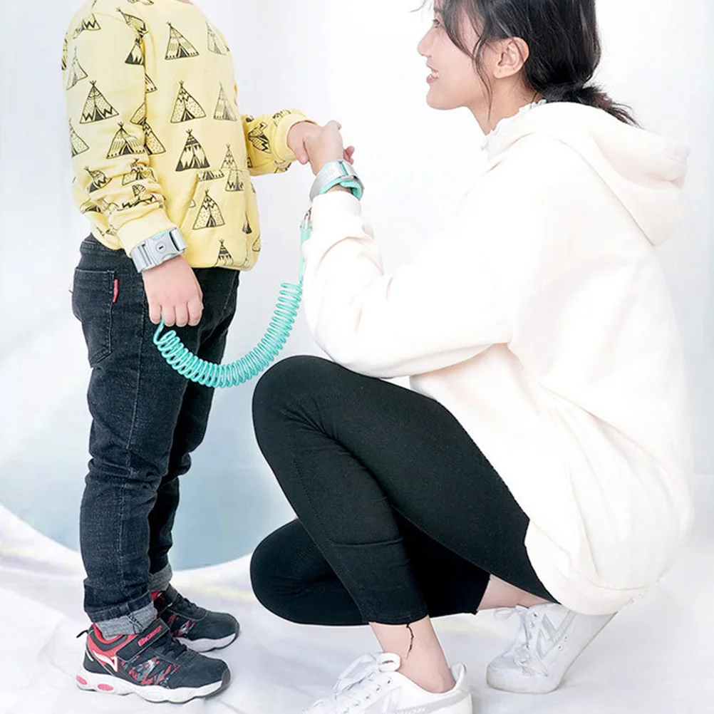 

1Pcs Anti Lost Wrist Link Safety Lock Baby Wristband Toddlers Kids Breathable Cotton Traction Rope Elastic Flexible