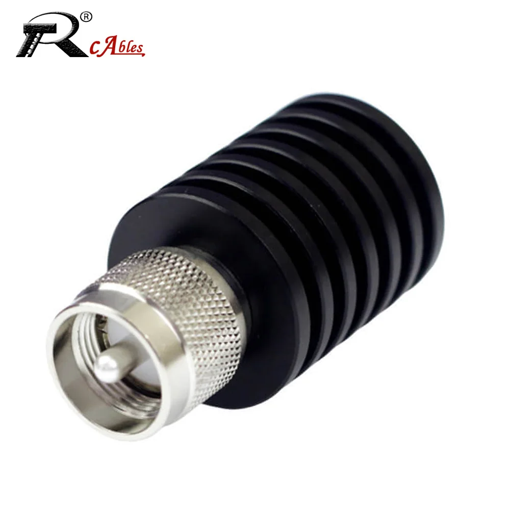 

10W UHF PL259 Male Plug Connector RF Coaxial Termination Dummy Load 1GHz 50ohm Nickel Plated RF Accessories