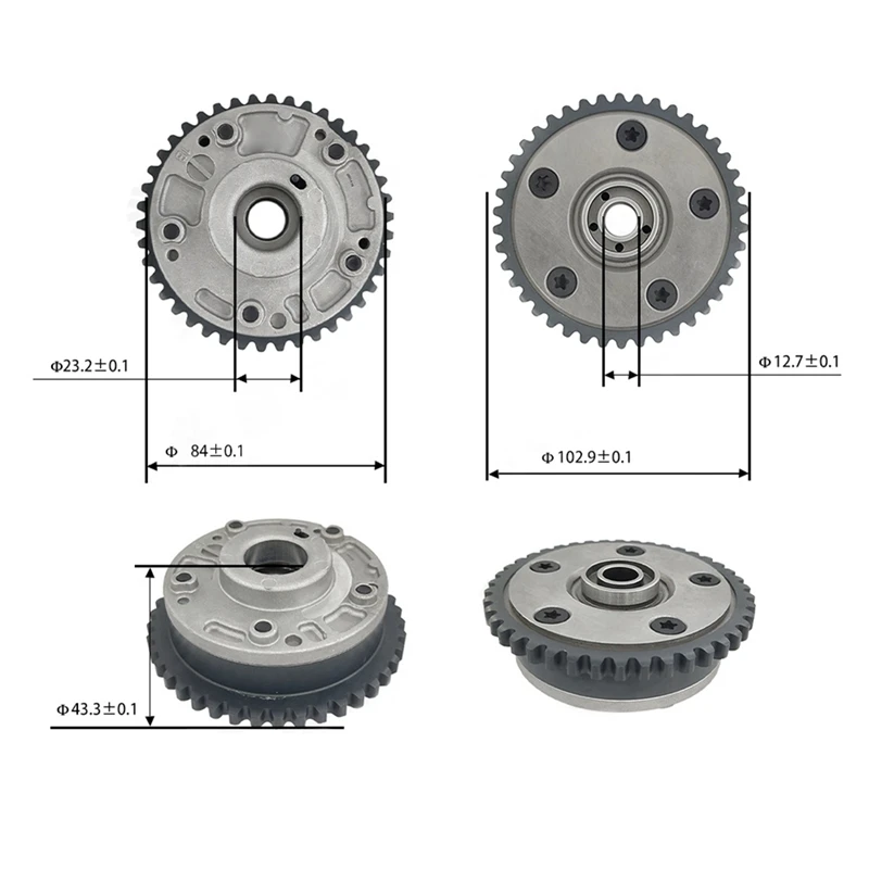 7506775 regulator wału rozrządu kółko zębate wałka rozrządu samochodu (po stronie wlotowej) 11367506775 dla BMW 5 6 serii 7 X5 E60 E61 E63 E64 E53 E70