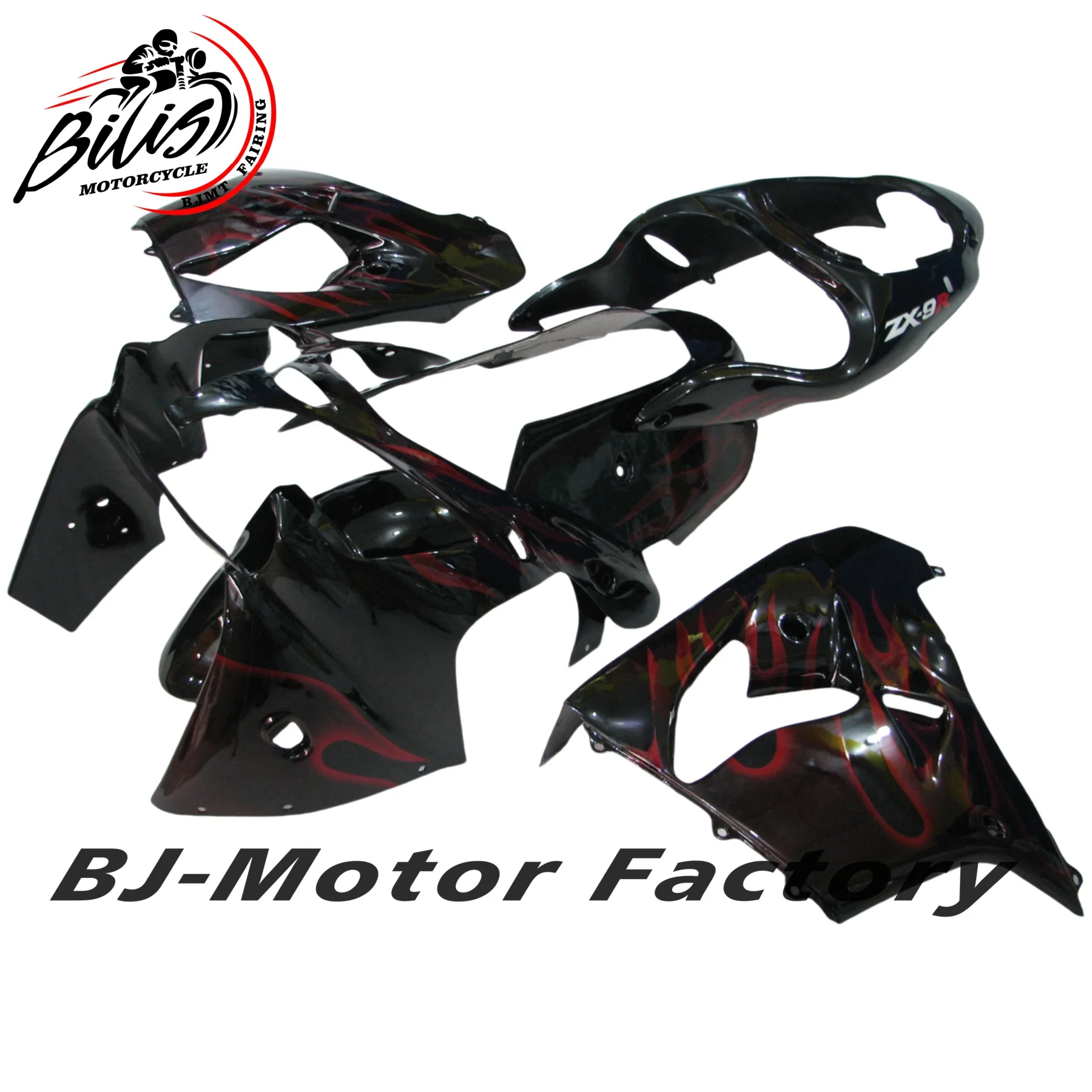 

For Kawasaki ZX-9R ZX9R 2000 2001 Motorcycle Accessories Bodywork Set Injection ABS Plastics Full Fairings Panel Kit
