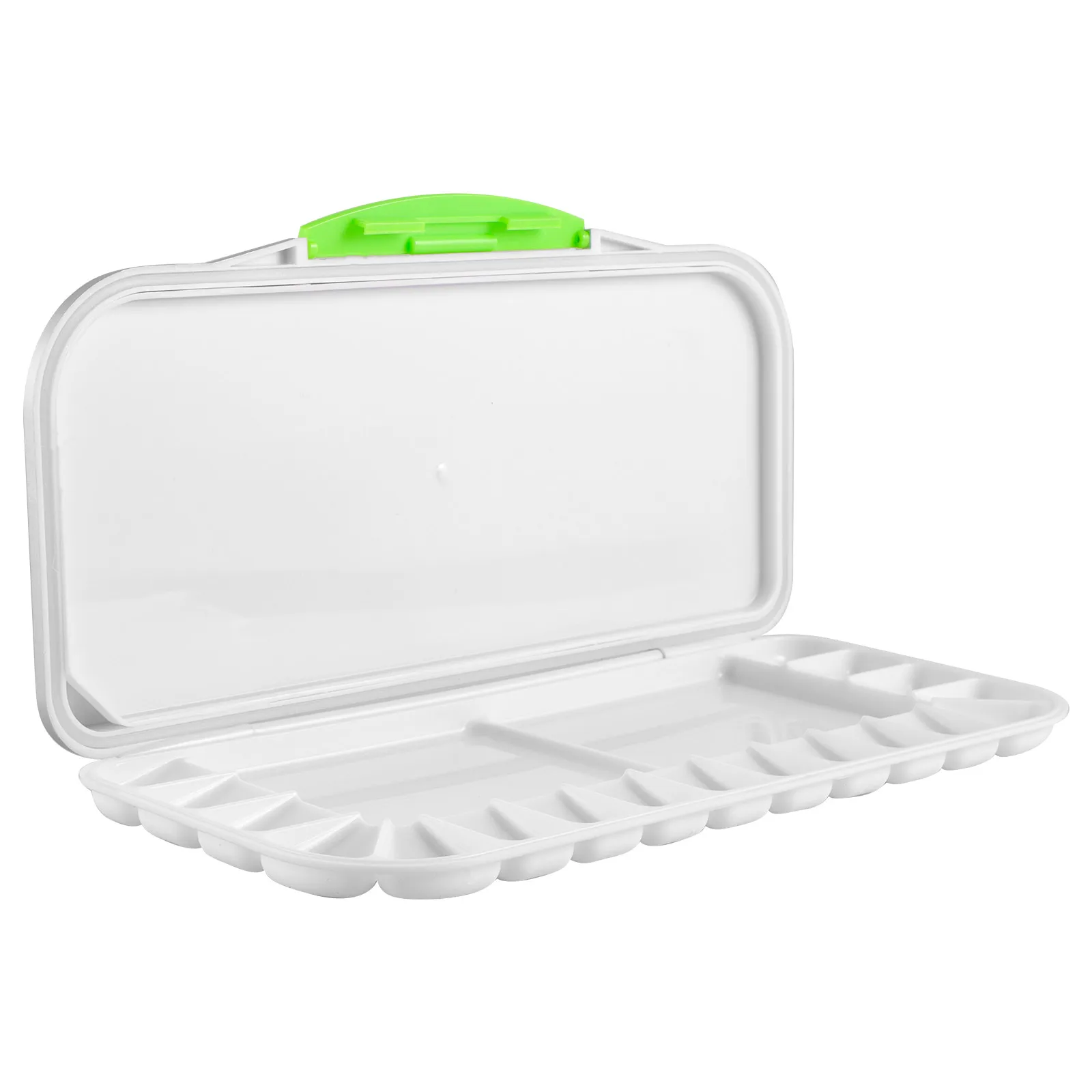 

Empty Watercolor Paint Mixing Tray Artists Pigment Holder Watercolor Box Color Box Plastic Pigment Case DIY Art
