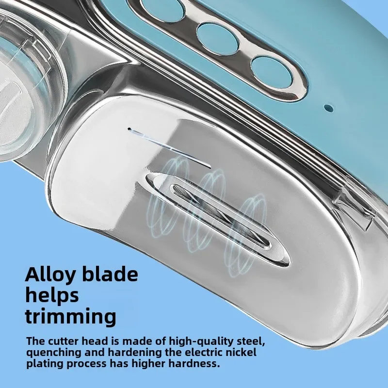 Coupe-ongles électrique automatique 4 en 1, avec lampe UV à séchage rapide, coupe-ongles d'orteils, broyeur, outils de polissage de manucure