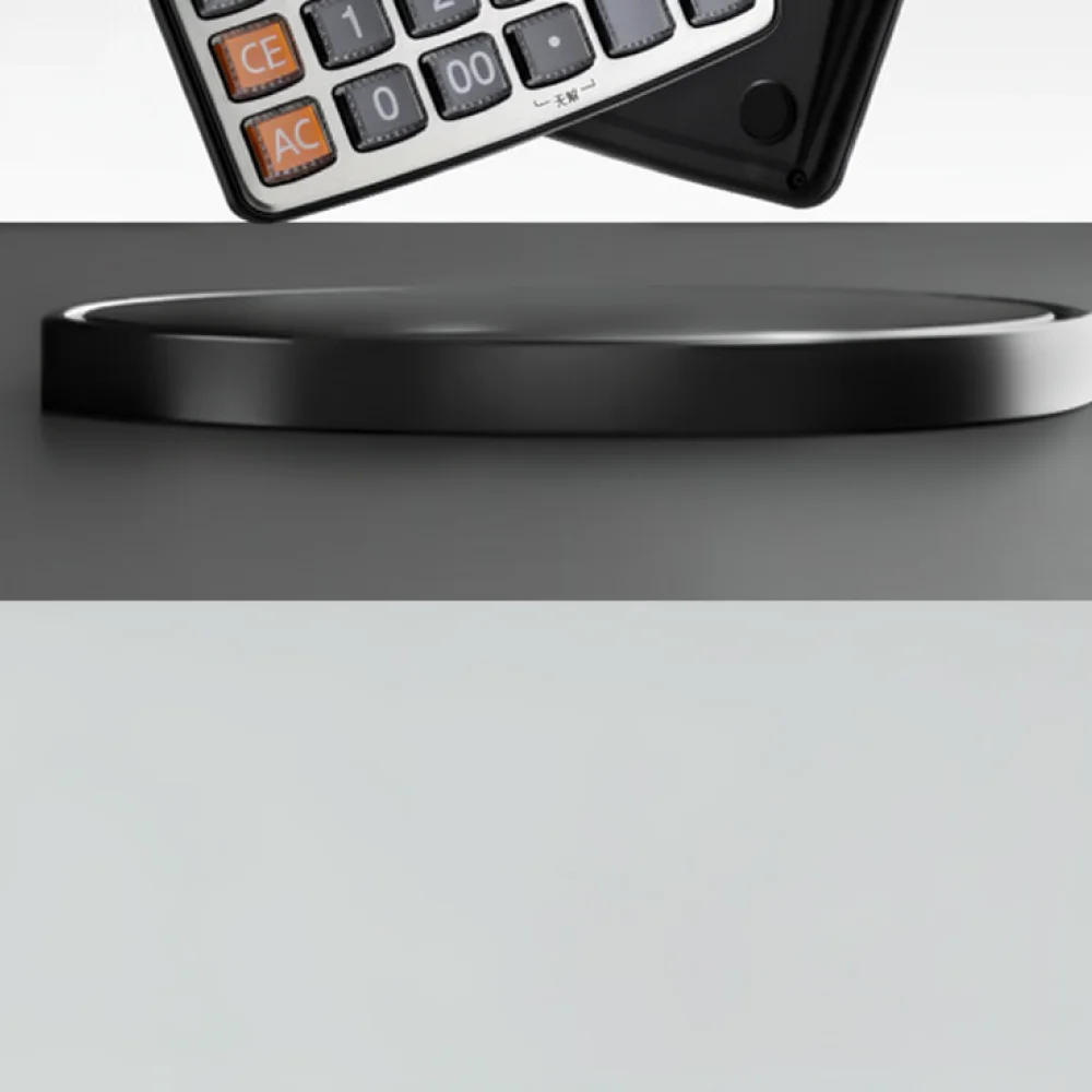 For Deli Voice Calculator Large Display Accounting Electronic Desktop Compute Device Accurate Audio Feedback Desktop Tool