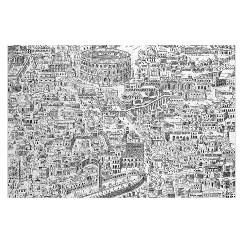 

Ancient Rome Historic Line Drawing Jigsaw Puzzle Iq Custom Gifts Customized Gifts For Kids Wood Photo Personalized Puzzle