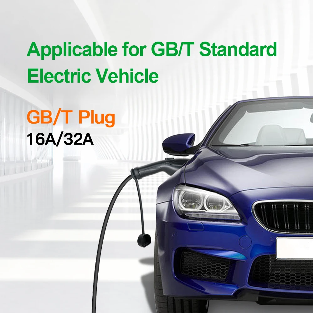 Isigma GBT 16A 3.6KW Electric Car charging Plug EVSE Charging 32A 7KW AC EV Charger Plug 11KW EVSE Charger Connector