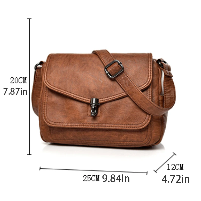 Women's retro crossbody bag with adjustable shoulder straps, zipper closure, multi colored options for daily use and special occ