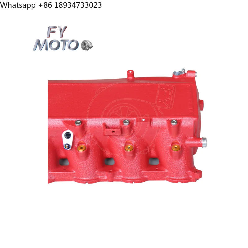 Red Cast INTAKE MANIFOLD for BMW F22 M240I F30 340I 440I 16-19 HALF CNC with Core&accessories