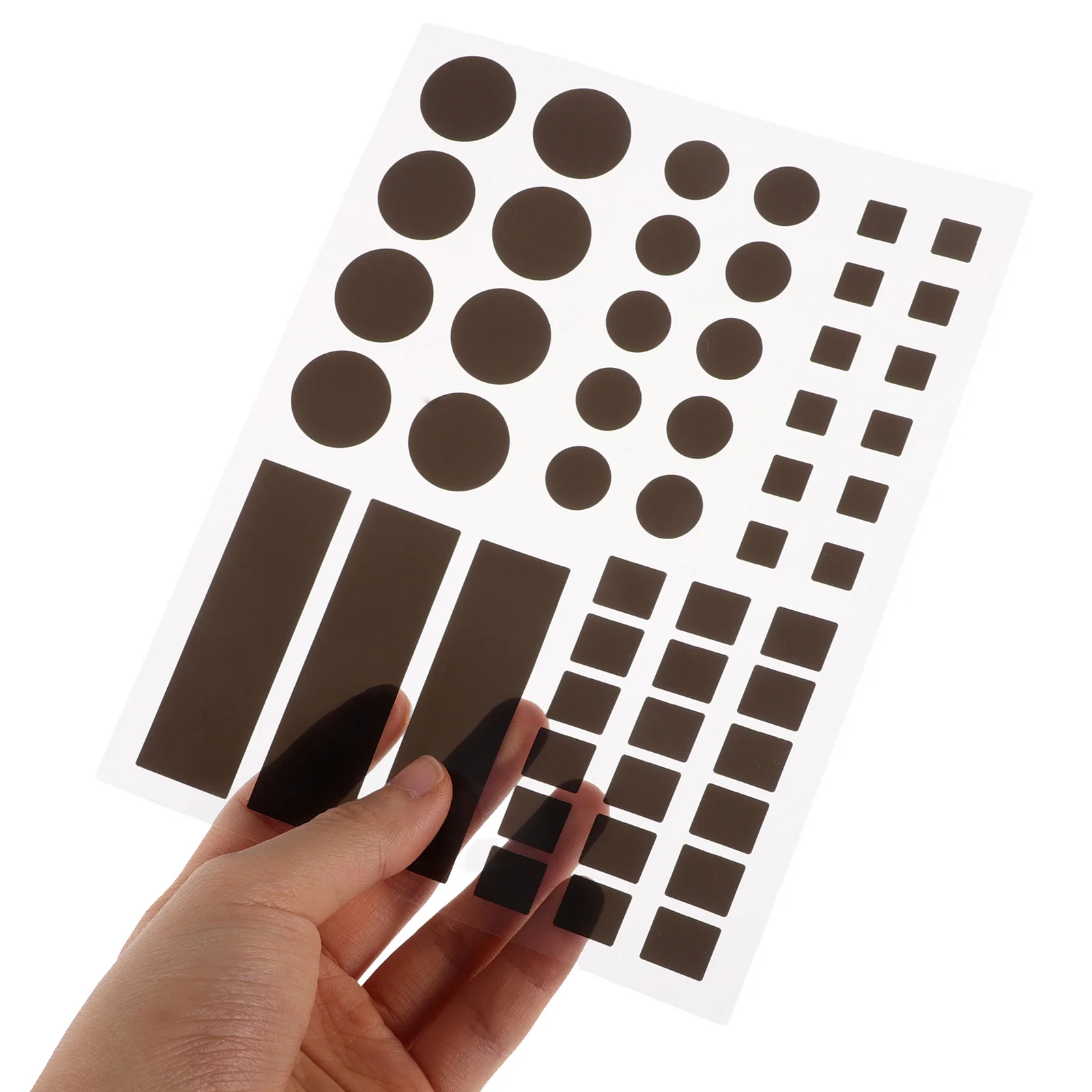 

2 Pcs LED Light Blocking Stickers Dimming Hood Blackout Sheets for Routers TVs Electronics Easy Installation No Residue Durable