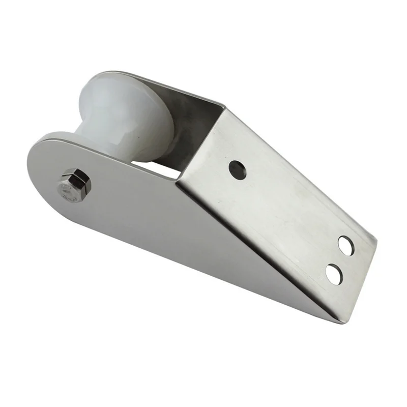 

M93K-1Pcs Stainless Steel 316 Marine Anchor Bracket Anchor Wheel Bow Anchor Roller Brackets