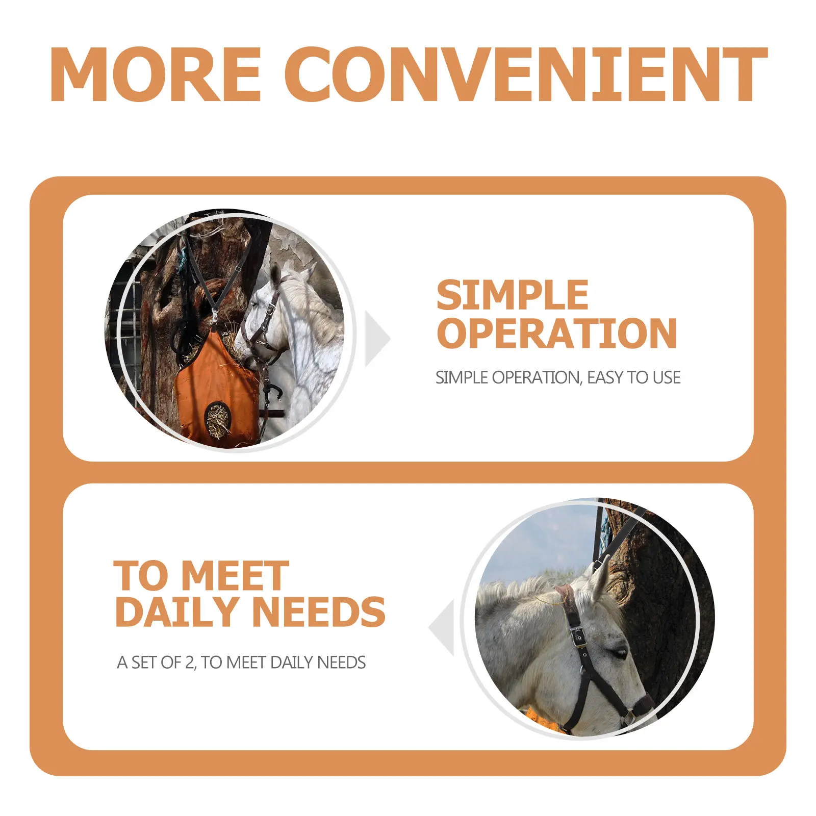 2 قطعة حبل تثبيت قوي قابل للتعديل لدلو الماء للحصان معلق مستلزمات المزرعة المستقرة في الهواء الطلق تغذية دلو شماعات سوداء