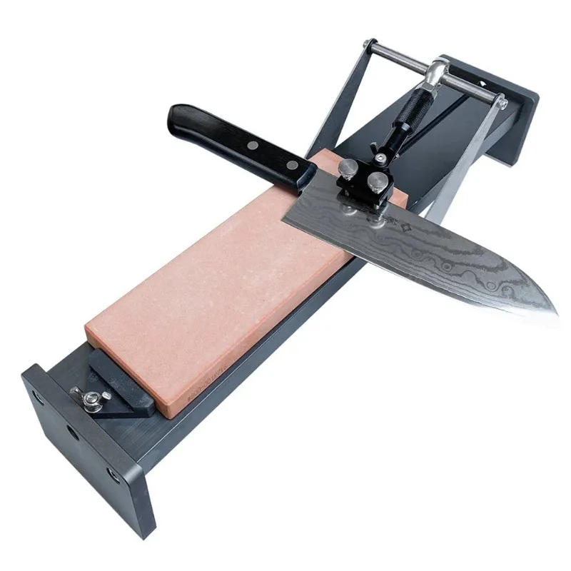Multifunctional Fixed Angle Knife Sharpener Adjustable Professional Grindstone Sharpening Frame Whetstone Tool + 3 Types Fixture