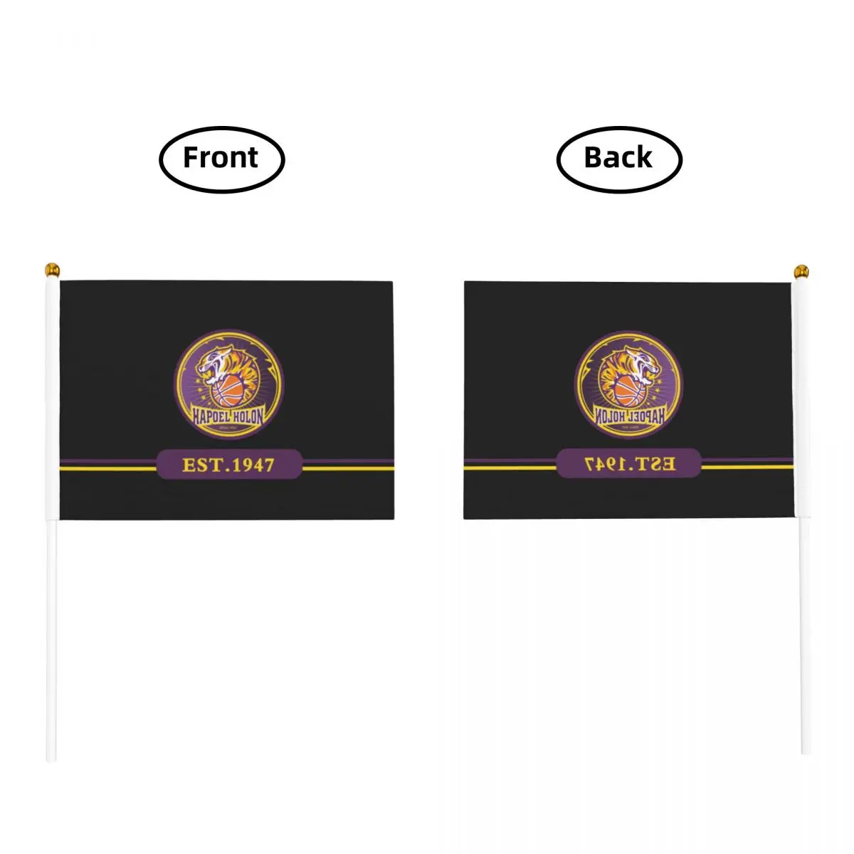 Israel Hapoel Holon Bc Flag for Home Party Garden Indoor Outdoor Flags Decoration Banner