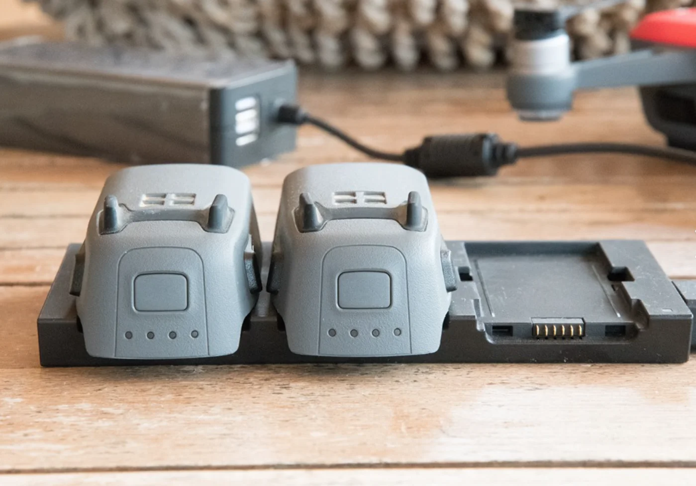 Original battery charger & hub for DJI Spark battery with 3 channels