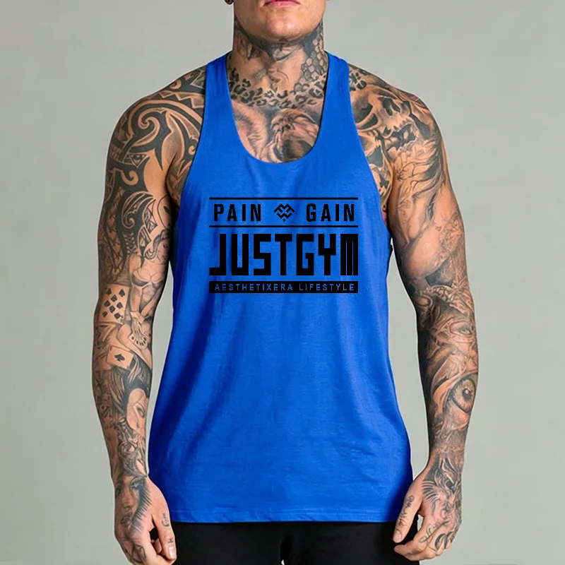 Men's Lightweight Quick Dry Running Vests Sleeveless Muscle Tank Top Athletic Gym Shirt For Workout Bodybuilding Training Gear