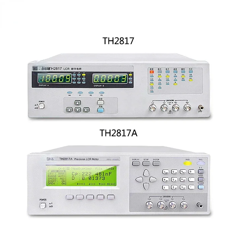 

Digital Electric Bridge Th2817/Th2817a/Th2817b Capacitance Inductance Resistance Test Instrument Th2817c