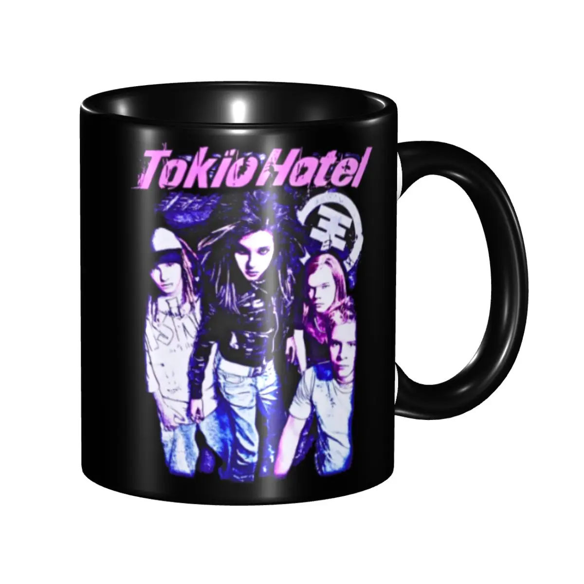 DIY Tokio Hotels Heavy Metal Pop Rock Ceramic Mug Personalized Coffee Cup Creative Gift