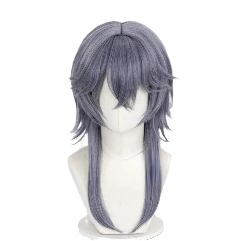 Peluca de cosplay con logotipos de Ark Of Tomorrow (Logos), pelo largo con cola y capas, el pelo falso de la reina de la Succubi