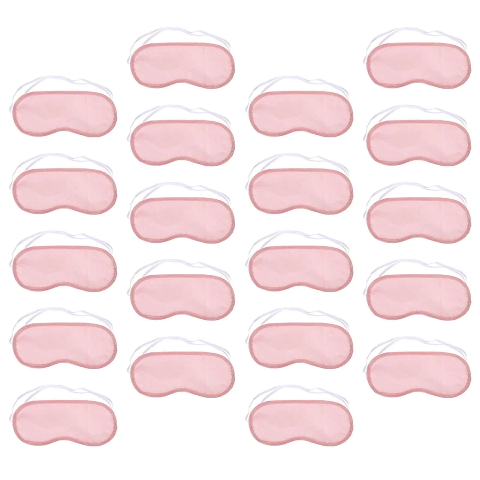 

20 шт. шелковых масок для сна, комфортные повязки на глаза для блокировки света, идеально подходят для глубокого сна в отеле