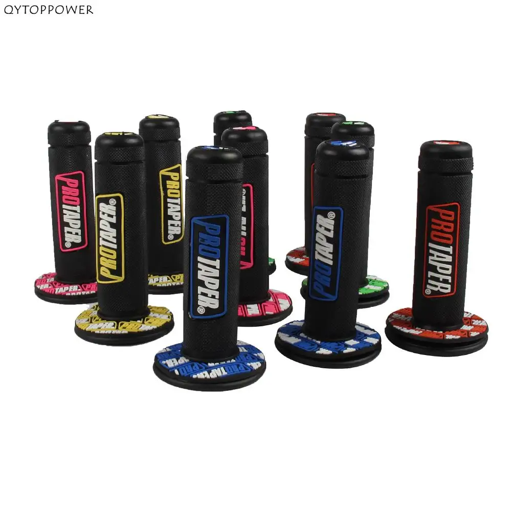 

Motocross 7/8" Rubber Gel Hand Grips Brake Hands WG-117N 10 Colors Option Motorcycle Handle Grip Protaper Protaper Dirt Pit Bike