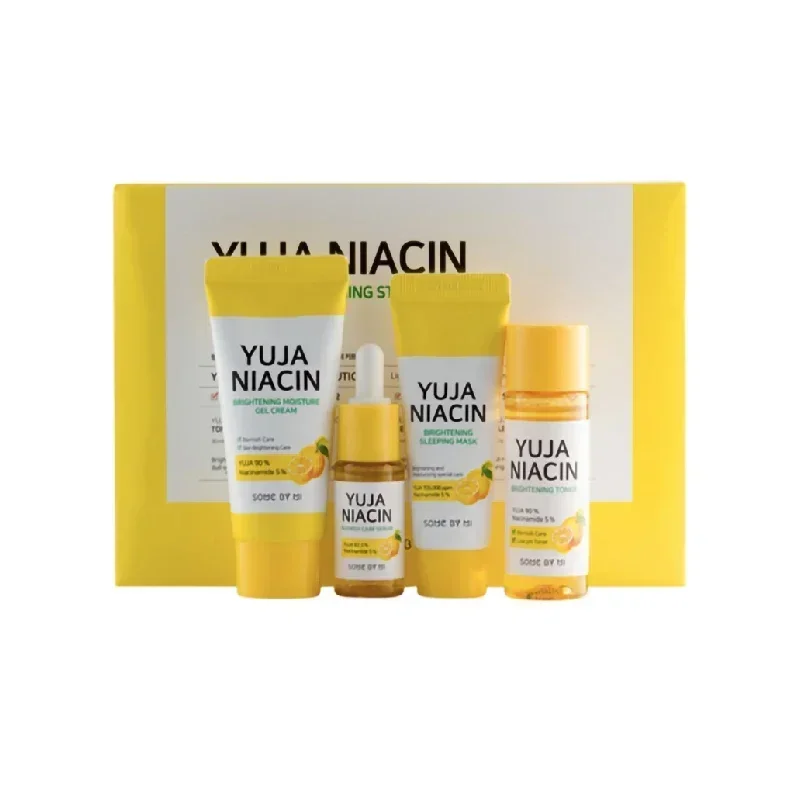 Korea SOME BY MI Yuja Niacin 30 Days Brightening Starter Kit Niacinamide Miracle Moisturizing Soothing Nourishing Skin Care Set