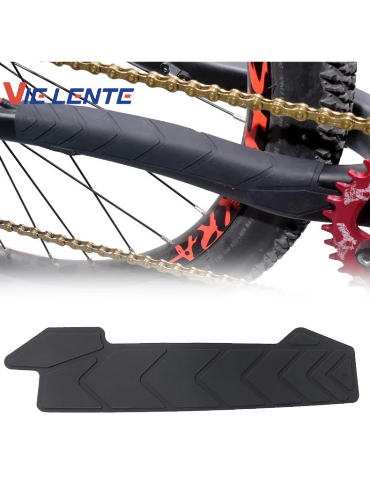 AliExpress Silicone Bike Chain Sticker Bicycle Frame Protector Chain Guard Sticker Frame Guard Scratch Resistant Protector MTB Accessories