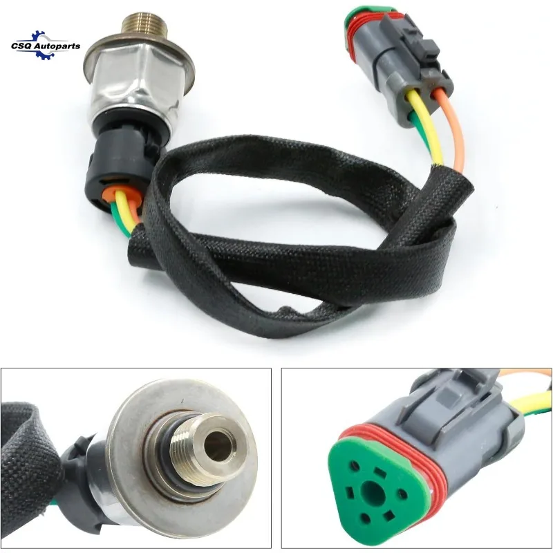 

224-4536 New Fuel Injection Pressure Sensor C7 C9 Diesel Engine for Caterpillar CAT C7 3126 C15 MXS BXS NXS Auto Parts