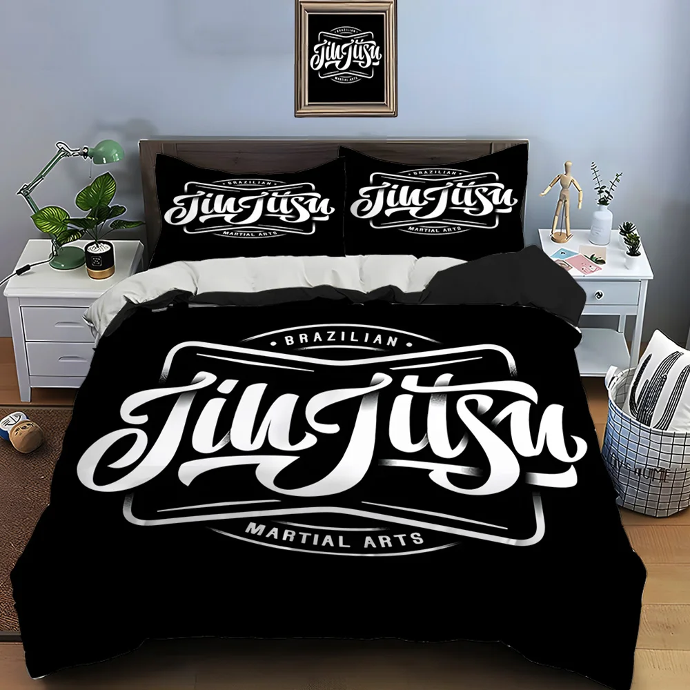 

Brazilian Jiu-Jitsu Arts Print Soft Comfortable Duvet Cover Bedding Set Included 1*Duvet Cover 2*Pillowcases Luxury gifts