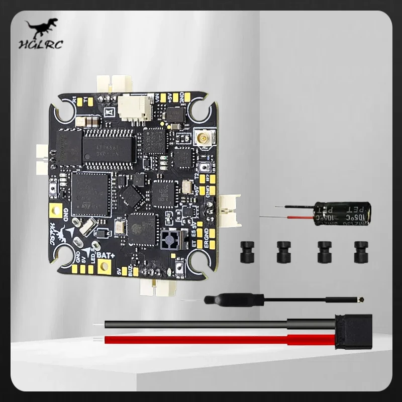 

HGLRC SPECTER F411 12A AIO Flight Controller 12A 4in1 ESC 400mW UART ELRS 2.4G 2-4S 25.5X25.5mm For RC FPV Freestyle