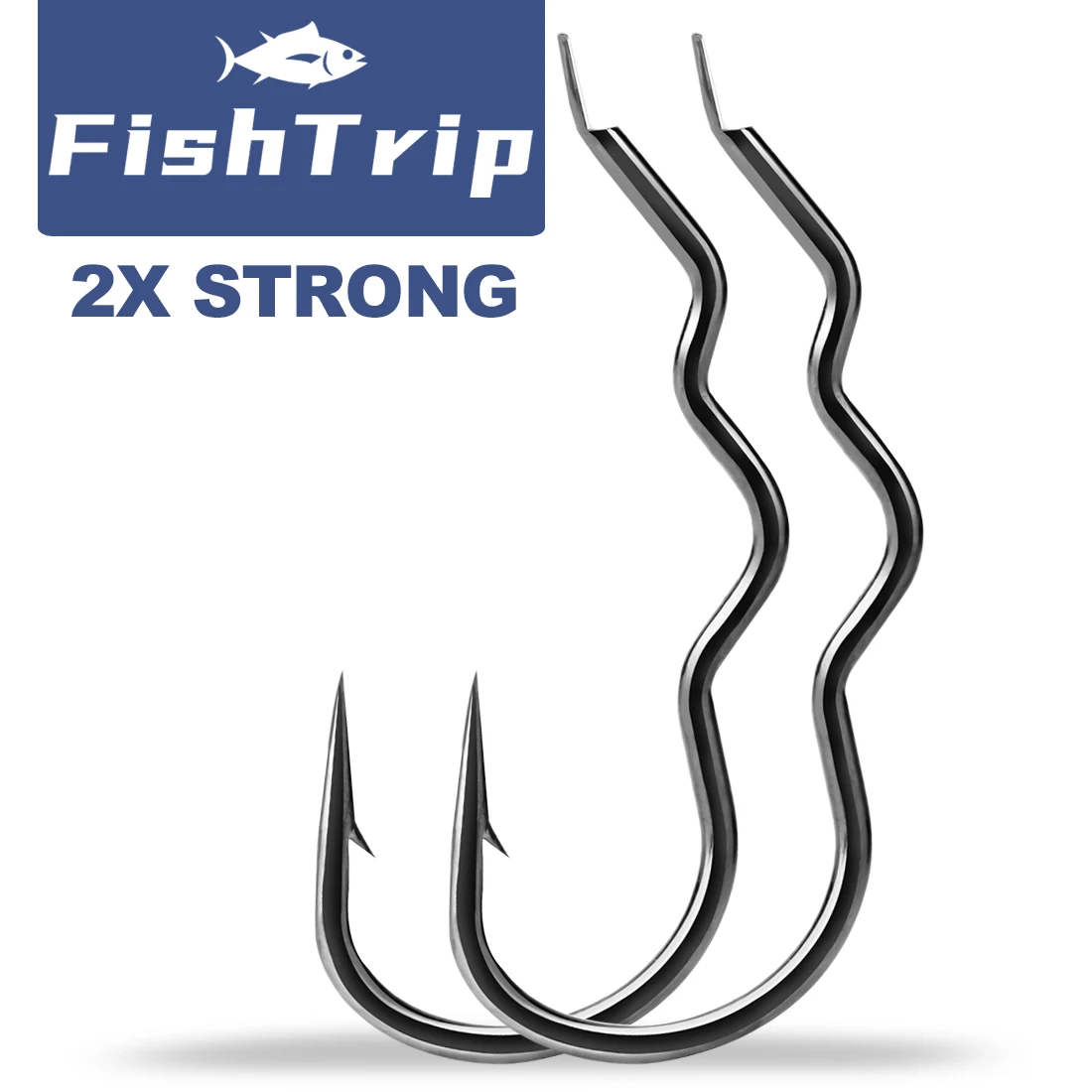 FishTrip Flipping Hook for Bass Fishing, Fishing Hook Super Death Carp Fishing Hook Freshwaterd Hook